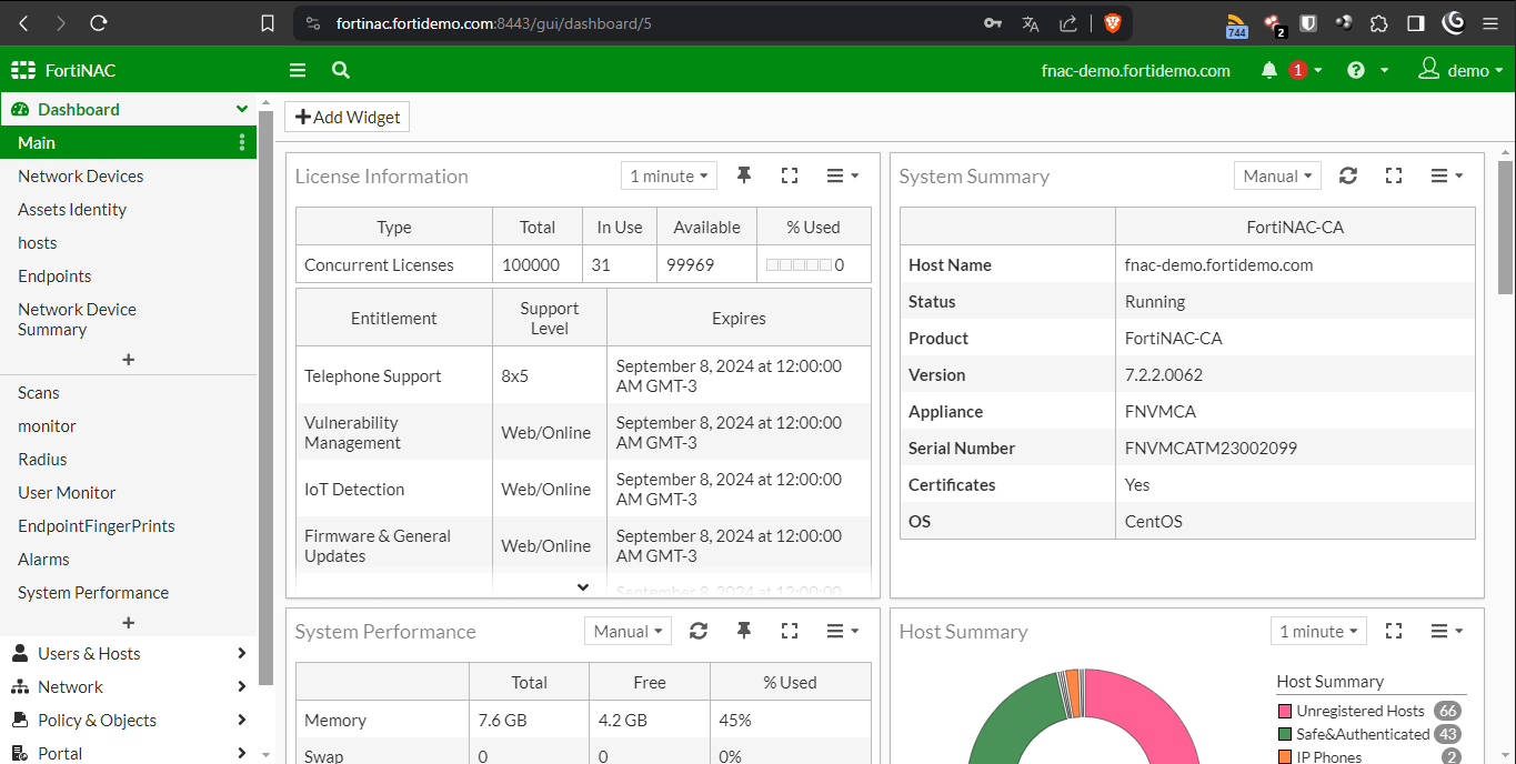 Acesso a Demonstração FortiNAC - O Seu Guia de Conteúdo de Segurança e Redes