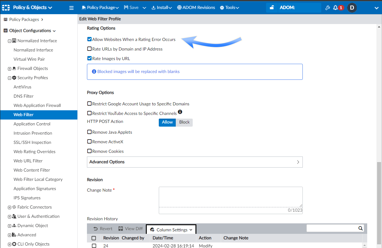 FortiGate License Expired FortiManager - Blog Diario de Suporte