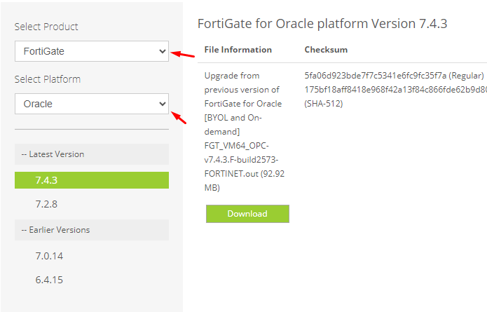 Fortigate VM